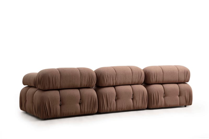 Vänstermodul Belgin 95 cm - Brun - Möbler - Soffa - Modulsoffa - Övriga moduler till modulsoffa