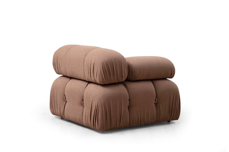 Vänstermodul Belgin 95 cm - Brun - Möbler - Soffa - Modulsoffa - Övriga moduler till modulsoffa