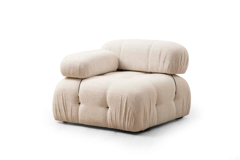 Vänstermodul Belgin 95 cm - Cream - Möbler - Soffa - Modulsoffa - Övriga moduler till modulsoffa