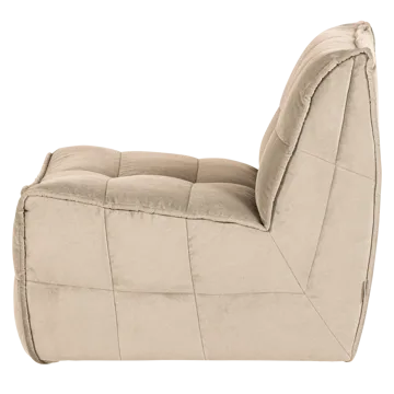 1-sits Modul Cluster 105 cm - Beige - Möbler - Soffa - Modulsoffa - Mittmodul