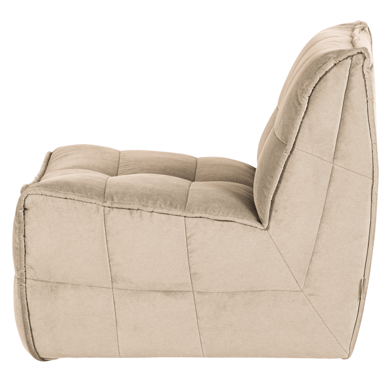 1-sits Modul Cluster 105 cm - Beige - Möbler - Soffa - Modulsoffa - Mittmodul
