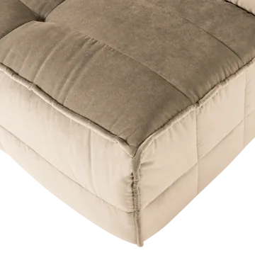 1-sits Modul Cluster 105 cm - Beige - Möbler - Soffa - Modulsoffa - Mittmodul