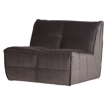 1-sits Modul Cluster 105 cm - Chokladbrun - Möbler - Soffa - Modulsoffa - Mittmodul