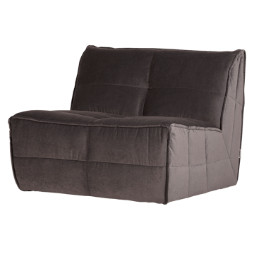 1-sits Modul Cluster 105 cm - Chokladbrun - Möbler - Soffa - Modulsoffa - Mittmodul