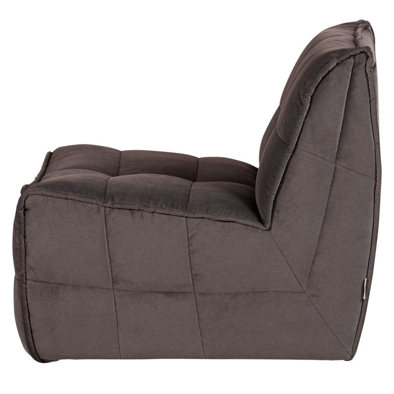 1-sits Modul Cluster 105 cm - Chokladbrun - Möbler - Soffa - Modulsoffa - Mittmodul