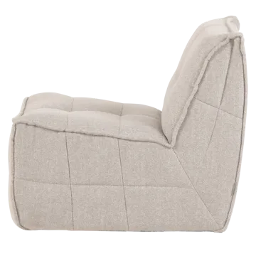 1-sits Modul Cluster 105 cm - Sand - Möbler - Soffa - Modulsoffa - Mittmodul