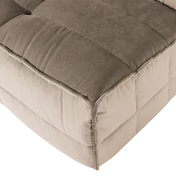1-sits Modul Cluster 105 cm - Taupe - Möbler - Soffa - Modulsoffa - Mittmodul