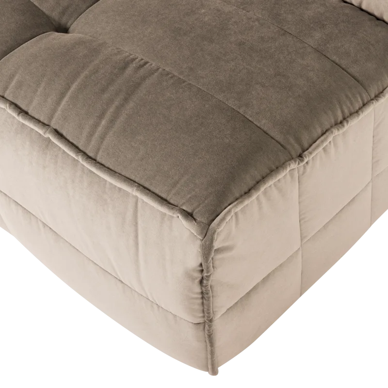 1-sits Modul Cluster 105 cm - Taupe - Möbler - Soffa - Modulsoffa - Mittmodul