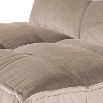 1-sits Modul Cluster 105 cm - Taupe - Möbler - Soffa - Modulsoffa - Mittmodul