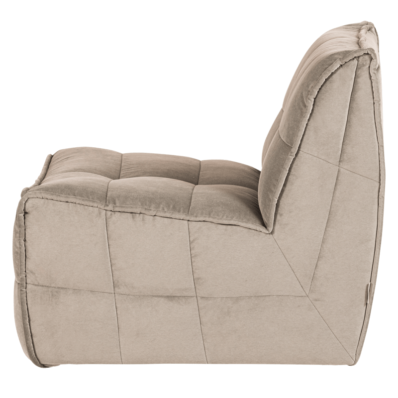 1-sits Modul Cluster 105 cm - Taupe - Möbler - Soffa - Modulsoffa - Mittmodul