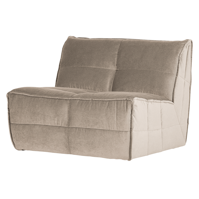 1-sits Modul Cluster 105 cm, Taupe