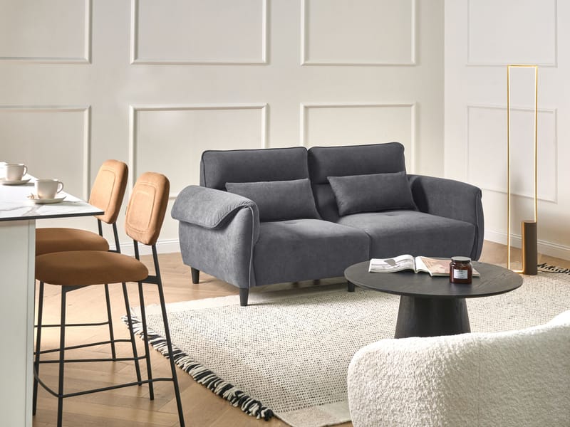 3-sits soffa Wetlan - Mörkgrå - Möbler - Soffa - Howardsoffa