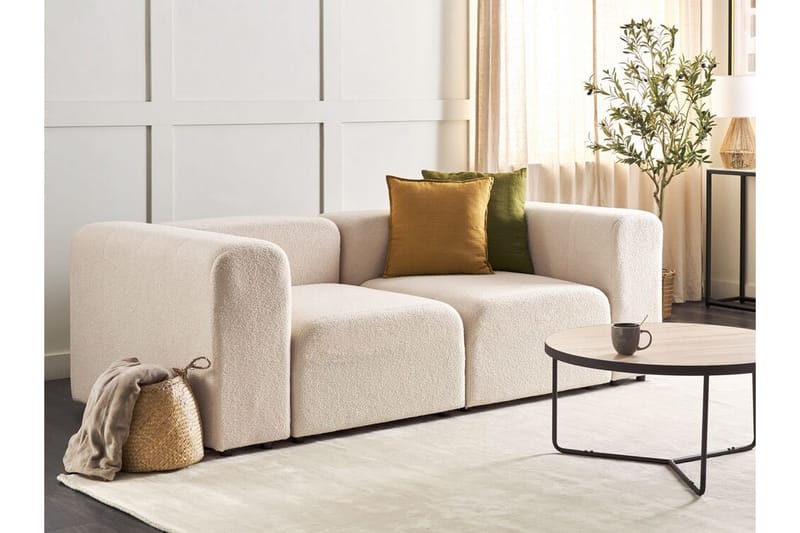 Brenden Modulsoffa 2-sits - Beige - Möbler - Soffa - Modulsoffa - Komplett modulsoffa