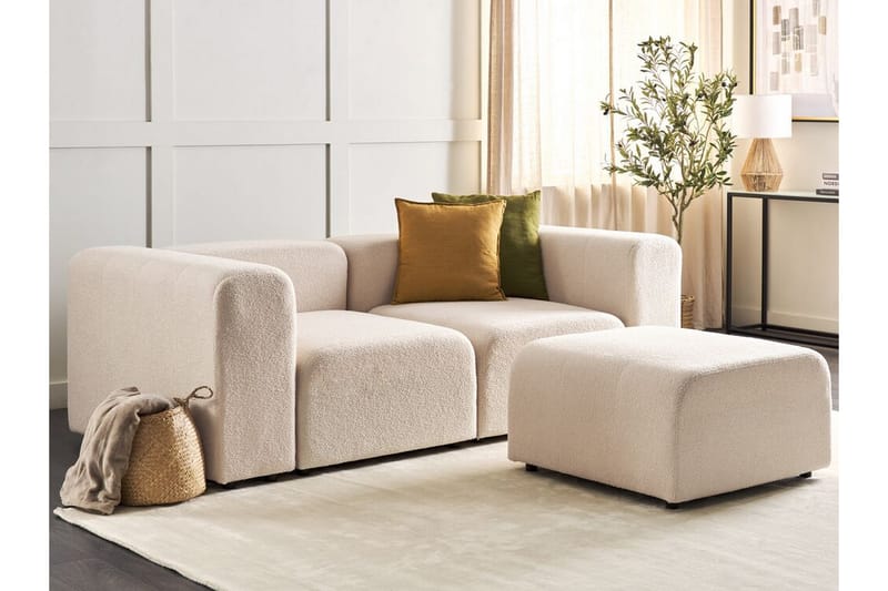 Brenden Modulsoffa 2-sits - Beige - Möbler - Soffa - Modulsoffa - Komplett modulsoffa