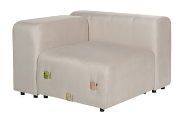 Brenden Modulsoffa 2-sits - Beige - Möbler - Soffa - Modulsoffa - Komplett modulsoffa
