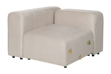 Brenden Modulsoffa 2-sits - Beige - Möbler - Soffa - Modulsoffa - Komplett modulsoffa