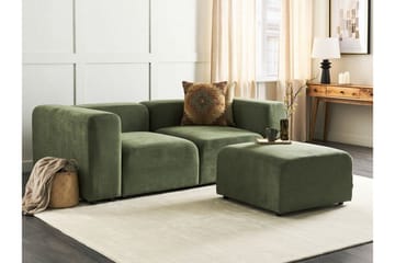 Brenden Modulsoffa 2-sits - Grön - Möbler - Soffa - Modulsoffa - Komplett modulsoffa