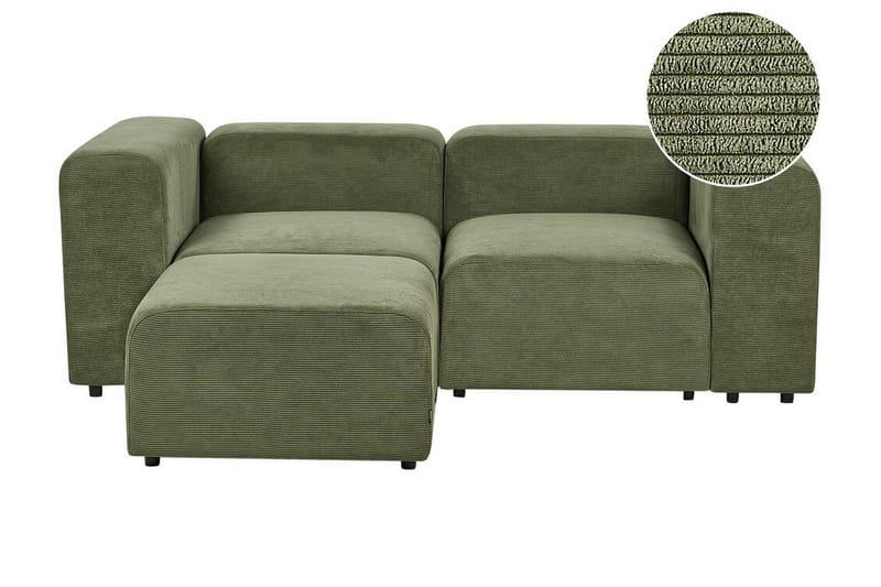 Brenden Modulsoffa 2-sits - Grön - Möbler - Soffa - Modulsoffa - Komplett modulsoffa