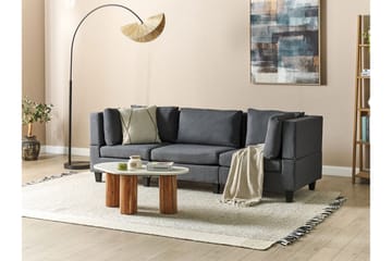 Buck Modulsoffa 3-sits - Grå/Svart - Möbler - Soffa - Modulsoffa - Komplett modulsoffa