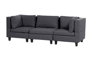 Buck Modulsoffa 3-sits - Grå/Svart - Möbler - Soffa - Modulsoffa - Komplett modulsoffa