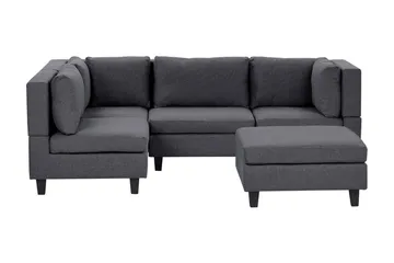 Buck Modulsoffa 4-sits - Grå - Möbler - Soffa - Modulsoffa - Komplett modulsoffa