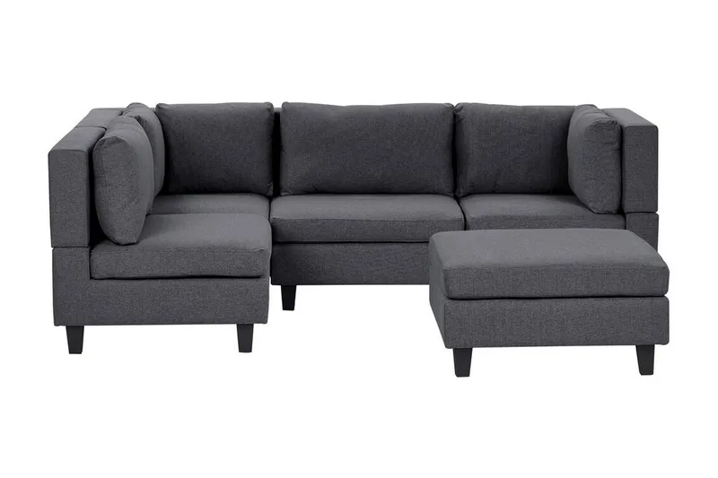 Buck Modulsoffa 4-sits, Grå