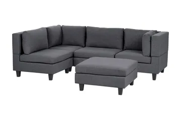 Buck Modulsoffa 4-sits - Grå - Möbler - Soffa - Modulsoffa - Komplett modulsoffa
