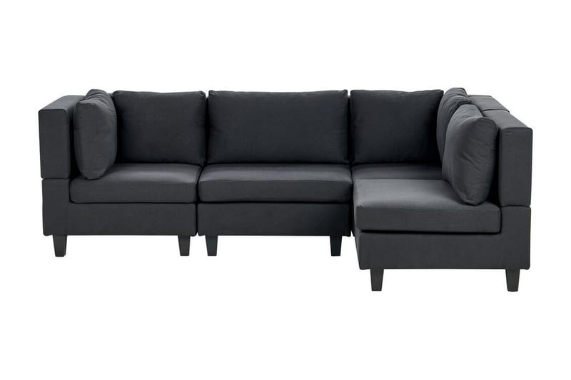 Buck Modulsoffa 4-sits, Svart