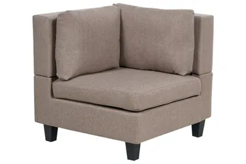 Buck Modulsoffa 5-sits - Brun/Svart - Möbler - Soffa - Modulsoffa - Komplett modulsoffa