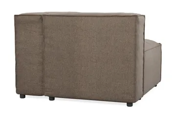 Cubo 1-sits Högermodul i Tyg 108 cm bred - Grå - Möbler - Soffa - Modulsoffa - Övriga moduler till modulsoffa