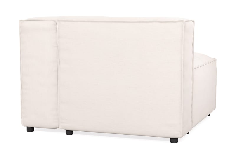 Cubo 1-sits Högermodul i Tyg 108 cm bred - Ljusbeige - Möbler - Soffa - Modulsoffa - Övriga moduler till modulsoffa