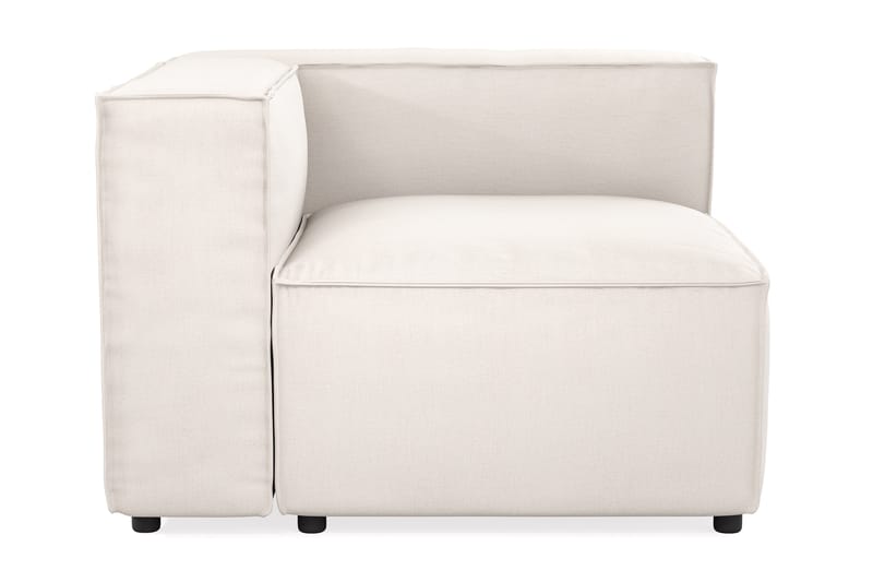 Cubo 1-sits Högermodul i Tyg 108 cm bred - Ljusbeige - Möbler - Soffa - Modulsoffa - Övriga moduler till modulsoffa