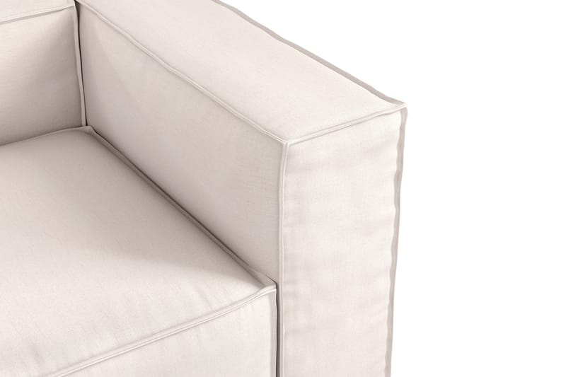 Cubo 1-sits Högermodul i Tyg 108 cm bred - Ljusbeige - Möbler - Soffa - Modulsoffa - Övriga moduler till modulsoffa
