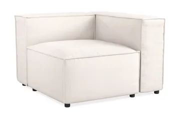 Cubo 1-sits Högermodul i Tyg 108 cm bred - Ljusbeige - Möbler - Soffa - Modulsoffa - Övriga moduler till modulsoffa