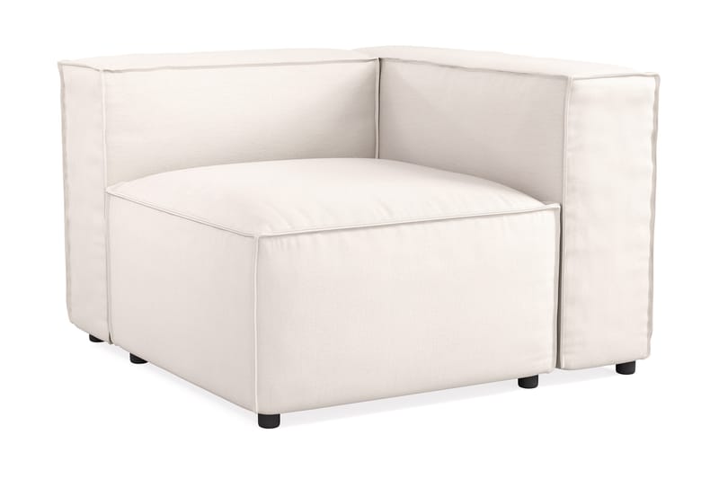 Cubo 1-sits Högermodul i Tyg 108 cm bred - Ljusbeige - Möbler - Soffa - Modulsoffa - Övriga moduler till modulsoffa