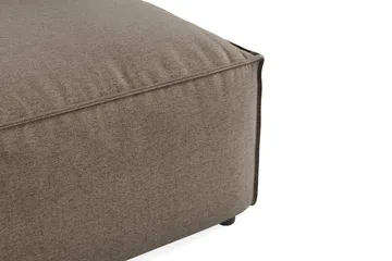 Cubo 1-sits Mittmodul i Tyg 80 cm bred - Grå - Möbler - Soffa - Modulsoffa - Mittmodul