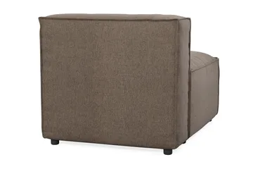 Cubo 1-sits Mittmodul i Tyg 80 cm bred - Grå - Möbler - Soffa - Modulsoffa - Mittmodul