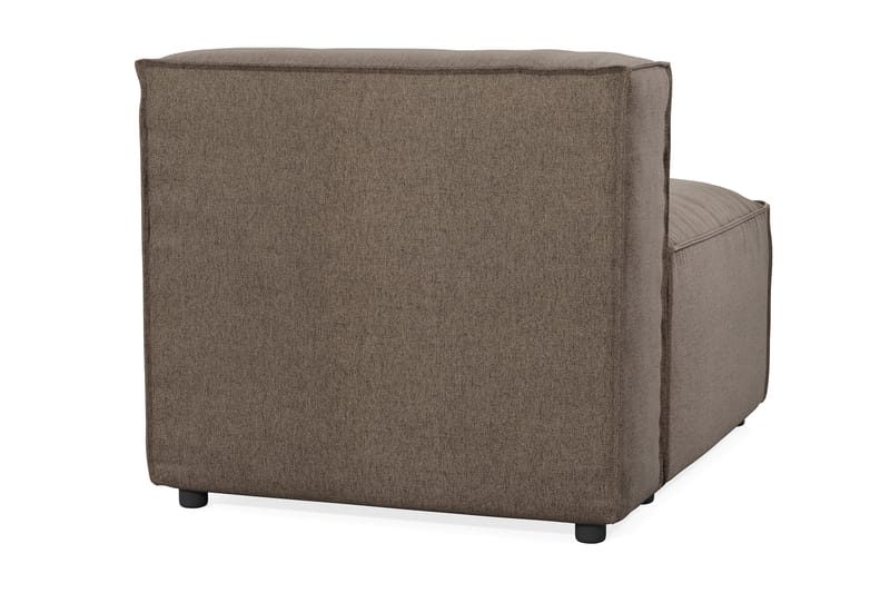 Cubo 1-sits Mittmodul i Tyg 80 cm bred - Grå - Möbler - Soffa - Modulsoffa - Mittmodul