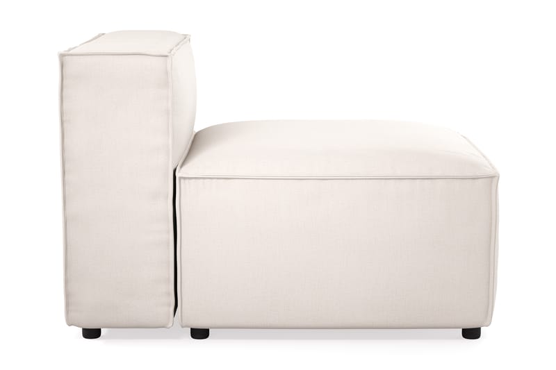 Cubo 1-sits Mittmodul i Tyg 80 cm bred - Ljusbeige - Möbler - Soffa - Modulsoffa - Mittmodul