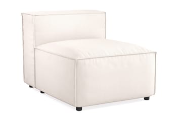 Cubo 1-sits Mittmodul i Tyg 80 cm bred - Ljusbeige - Möbler - Soffa - Modulsoffa - Mittmodul