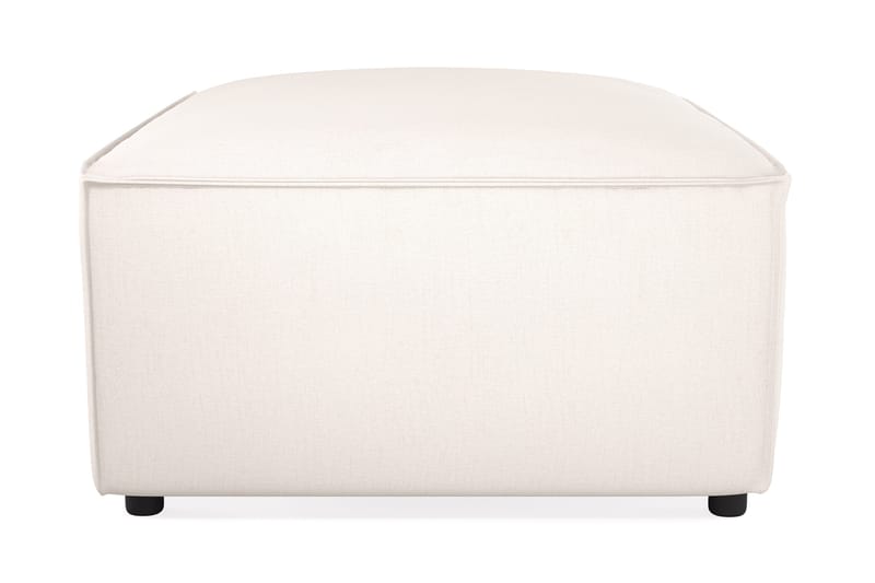 Cubo 1-sits  Rektangulär Fotpallsmodul i Tyg 120 cm bred - Ljusbeige - Möbler - Soffa - Modulsoffa - Övriga moduler till modulsoffa