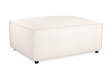Cubo 1-sits  Rektangulär Fotpallsmodul i Tyg 120 cm bred - Ljusbeige - Möbler - Soffa - Modulsoffa - Övriga moduler till modulsoffa