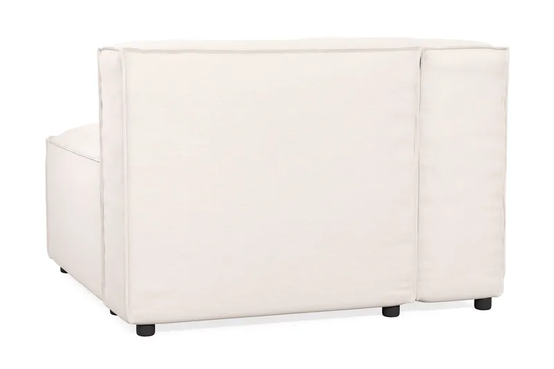 Cubo 1-sits Vänstermodul i Tyg 108 cm bred - Ljusbeige - Möbler - Soffa - Modulsoffa - Övriga moduler till modulsoffa