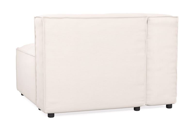 Cubo 1-sits Vänstermodul i Tyg 108 cm bred - Ljusbeige - Möbler - Soffa - Modulsoffa - Övriga moduler till modulsoffa