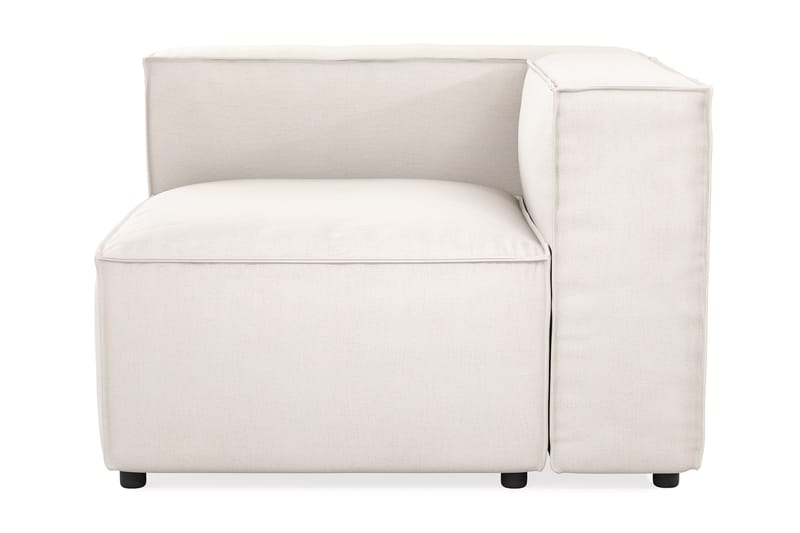 Cubo 1-sits Vänstermodul i Tyg 108 cm bred - Ljusbeige - Möbler - Soffa - Modulsoffa - Övriga moduler till modulsoffa