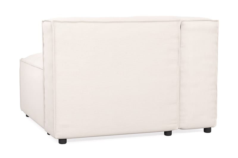 Cubo 1-sits Vänstermodul i Tyg 108 cm bred - Ljusbeige - Möbler - Soffa - Modulsoffa - Övriga moduler till modulsoffa