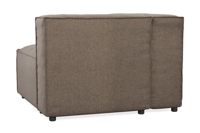 Cubo 1-sits Vänstermodul i Tyg - Grå - Möbler - Soffa - Modulsoffa - Övriga moduler till modulsoffa