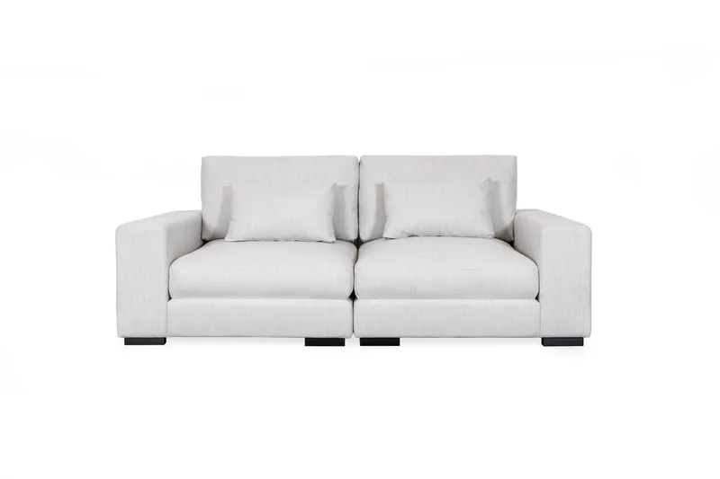 Dubai 2-sits soffa Extra Djup - Beige - Möbler - Soffa - Modulsoffa - Komplett modulsoffa