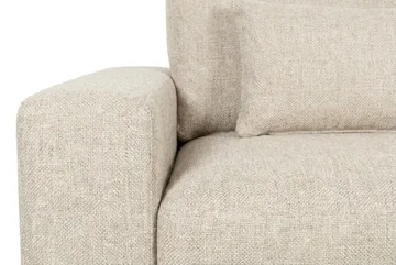 Dubai 2-sits soffa Extra Djup i Chenille - Beige - Möbler - Soffa - Modulsoffa - Komplett modulsoffa