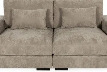 Dubai 2-sits soffa Extra Djup i Chenille - Brun - Möbler - Soffa - Modulsoffa - Komplett modulsoffa